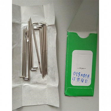 Иглы крючковые №54 BlueDiamond (L52мм, Ø1.5- Ø1.6 ) к ниткошв SX, MULLER...с утолщением  (уп10 шт)