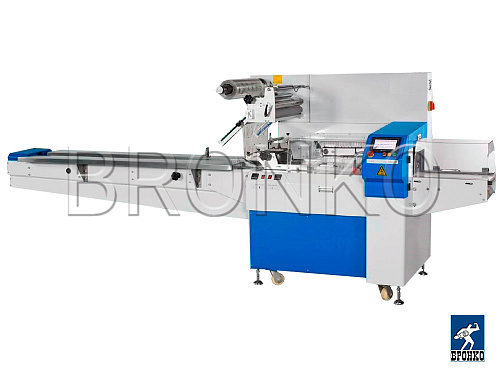 Bronkomatic-600DE. Не сервоприводная упаковочная машина горизонтальная