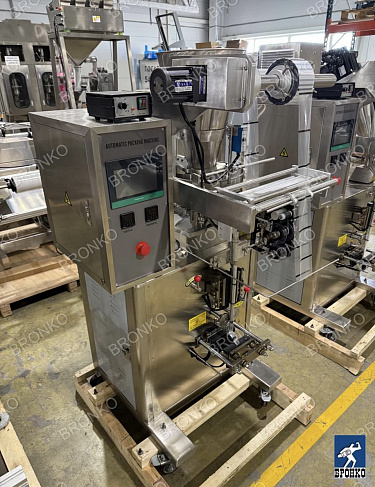 Фасовочно-упаковочный аппарат BRONKOMATIC-100A(Стик-пакет) с объемным дозатором фото 13