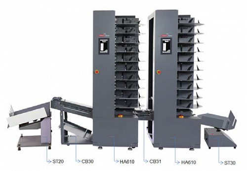Листоподборочная линия HA610+HA610 (CB31)+CB30+ST30